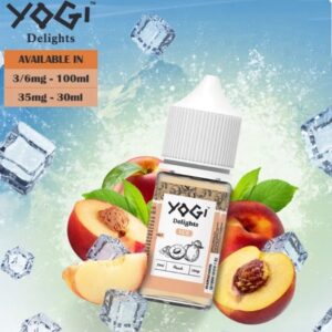 Peach ice ( Đào lạnh) Yogi Delights Saltnic 30ml