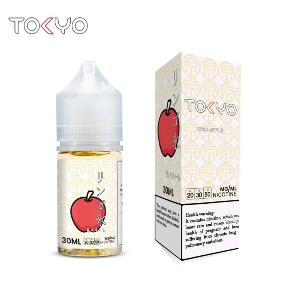 Tinh Dầu Pod ICED Apple (Táo đỏ lạnh) Tokyo Saltnic 30ML