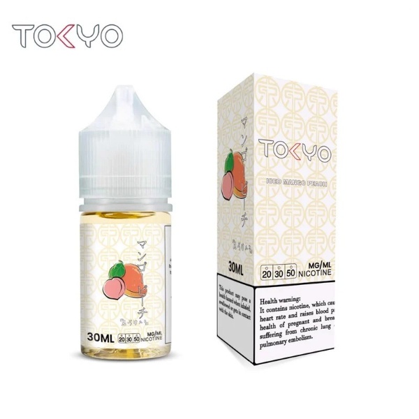 Tinh Dầu Pod ICED MANGO PEACH (Xoài Đào lạnh) Tokyo Saltnic