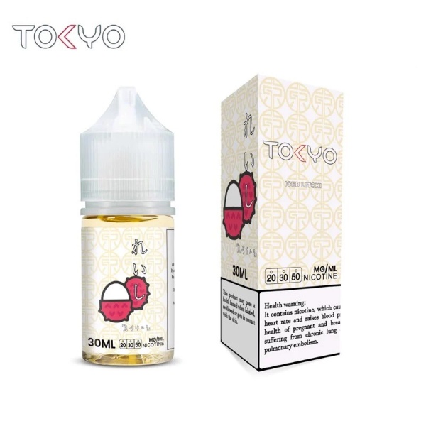 Tinh Dầu Pod Lychee (Vải lạnh) Tokyo Saltnic 30ML