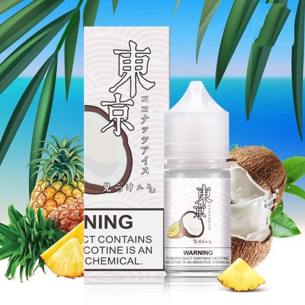 Tinh Dầu Pod Pineapple Coco (Dứa dừa lạnh) Tokyo Saltnic 30ML