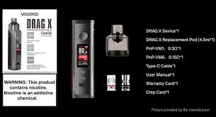 HỆ THỐNG POD DRAG X 80W POD MOD KIT BY VOOPOO