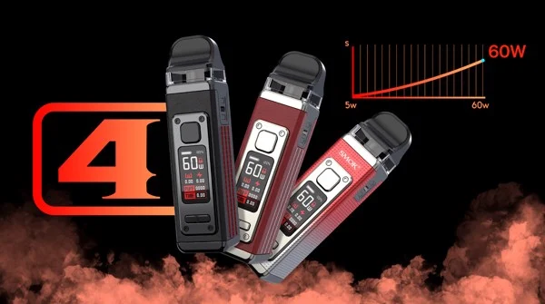 POD SYSTEM RPM 4 60W 1650mAh By Smok