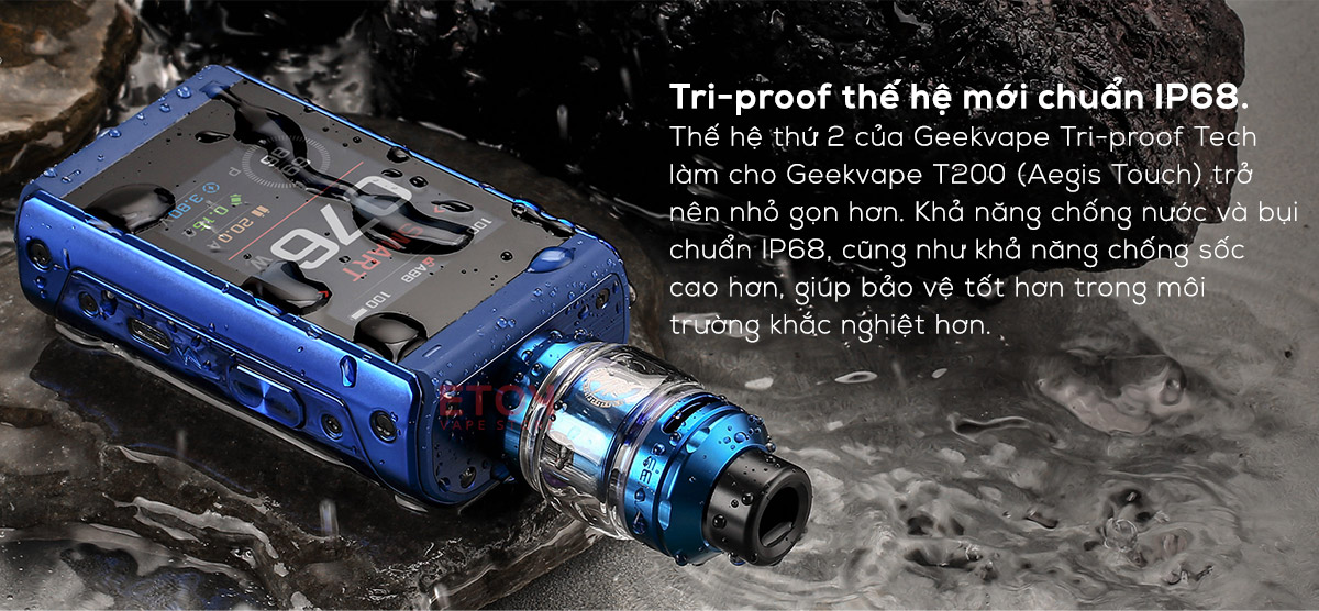 Máy Vape Geekvape T200 Mod Kit - Z Sub Ohm Tank