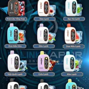 Bảng Vị Pod 1 lần Fask 16000 Hơi