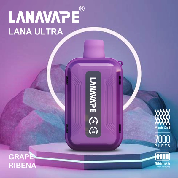 Pod 1 lần LanaVape Ultra Nho Ribena